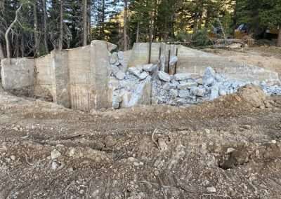 Incline Lake Dam Demolition